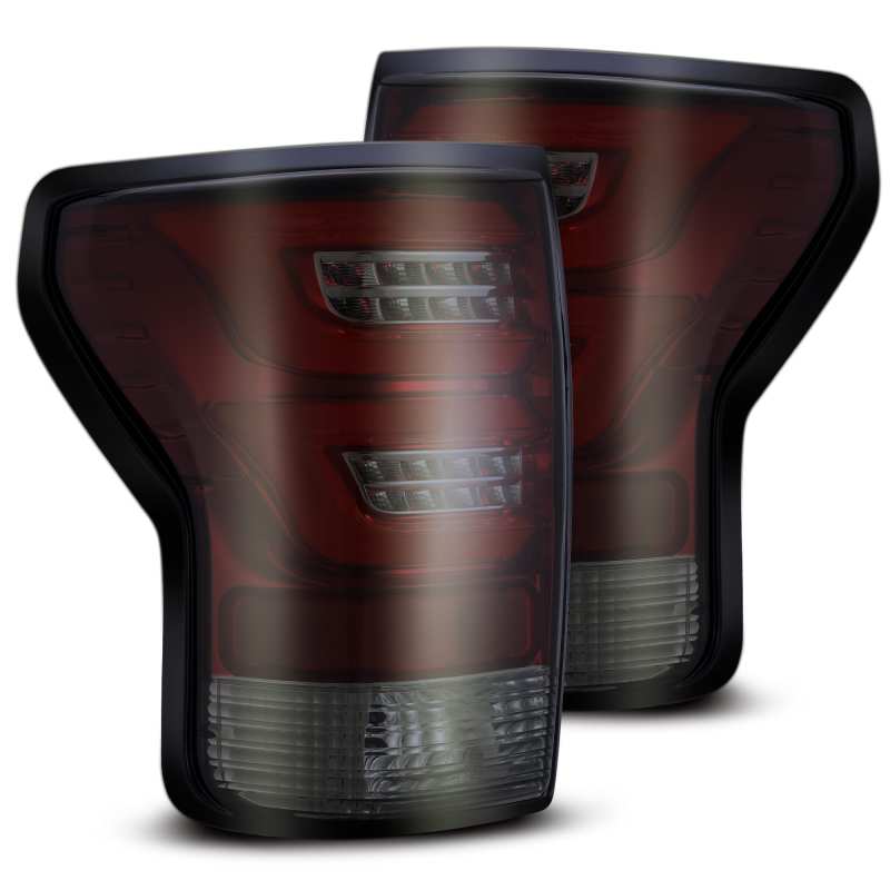 AlphaRex 07-13 Toyota Tundra PRO-Series LED Tail Lights Red Smoke AlphaRex Tail Lights  AXOPROS