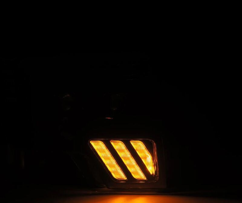 AlphaRex 09-14 Ford F-150 PRO-Series Projector Headlights Black w/Activation Light Seq Signal SB DRL AlphaRex Headlights AXOPROS