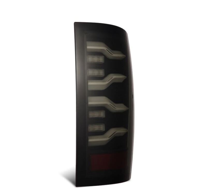 AlphaRex 09-18 Dodge Ram Luxx-Series LED Tail Lights Alpha-Black w/ Activation Light & Seq. Signal AlphaRex Tail Lights  AXOPROS