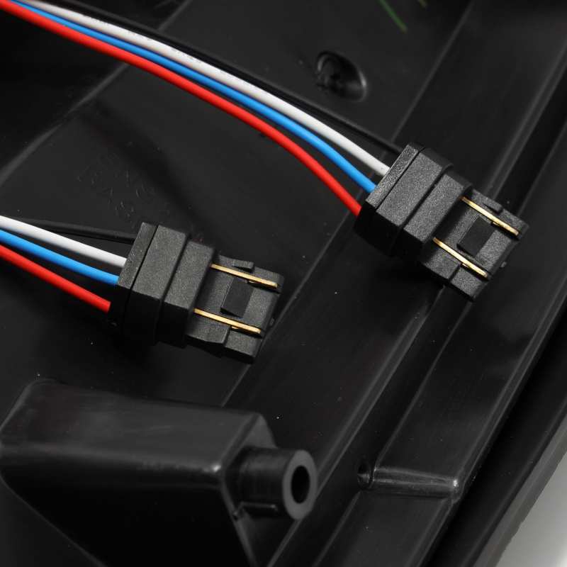 AlphaRex 14-18 Chevrolet Silverado 1500 PRO-Series LED Tail Lights Jet Black AlphaRex Tail Lights  AXOPROS