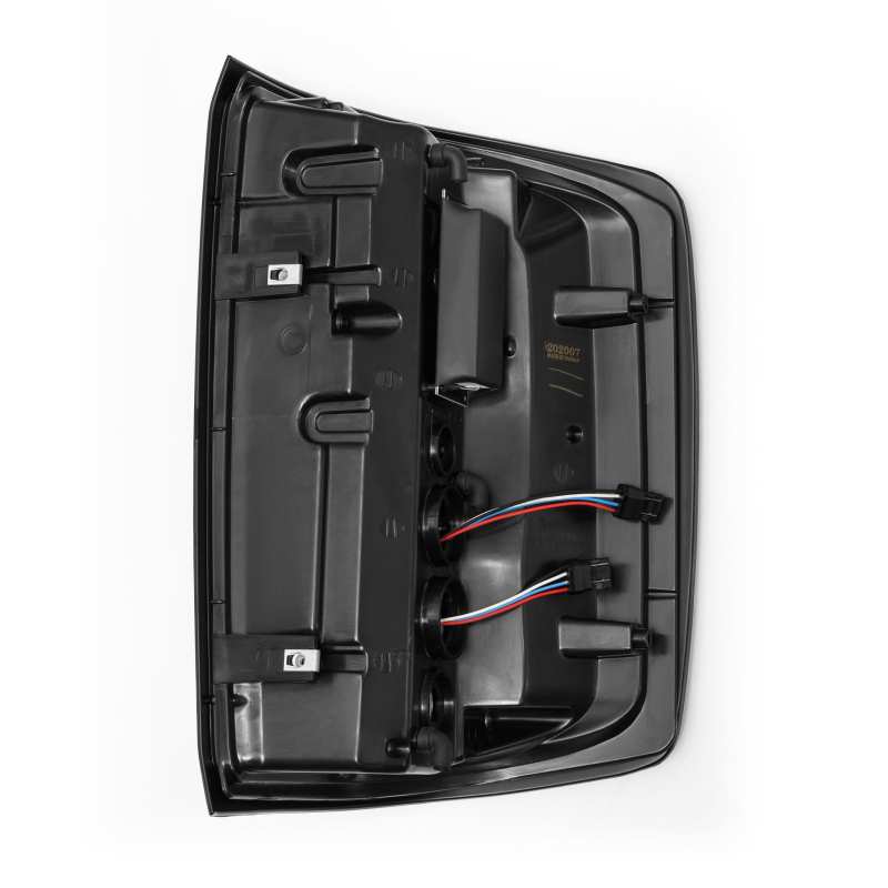 AlphaRex 14-18 Chevrolet Silverado 1500 PRO-Series LED Tail Lights Jet Black AlphaRex Tail Lights  AXOPROS