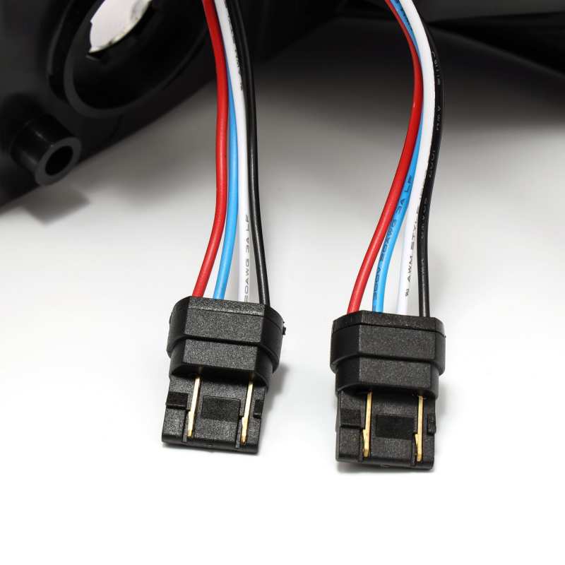 AlphaRex 14-18 GMC Sierra 1500 PRO-Series LED Tail Lights Jet Black AlphaRex Tail Lights  AXOPROS