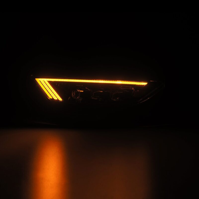 AlphaRex 15-17 Ford Mustang NOVA LED Proj HL Alpha-Black w/Activ Light/Seq. Signal + Switchback DRL AlphaRex Headlights AXOPROS