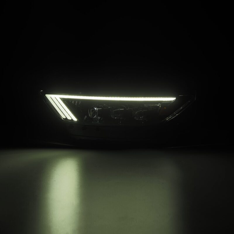 AlphaRex 15-17 Ford Mustang NOVA LED Proj HL Alpha-Black w/Activ Light/Seq. Signal + Switchback DRL AlphaRex Headlights AXOPROS