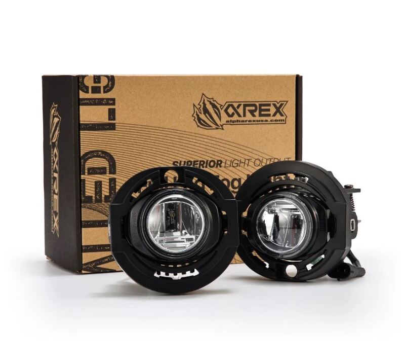 AlphaRex 15-23 Dodge Charger (Excludes SRT) DoubleTap Dual Color LED Projector Fog Lights AlphaRex Fog Lights AXOPROS