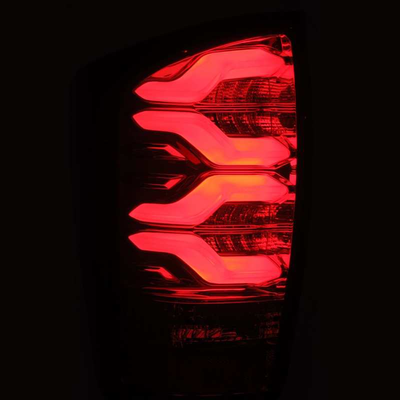 AlphaRex 16-20 Toyota Tacoma PRO-Series LED Tail Lights Red Smoke AlphaRex Tail Lights  AXOPROS
