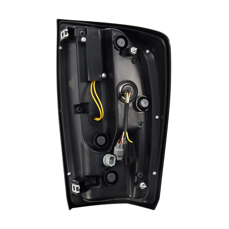 AlphaRex 16-21 Toyota Tacoma LUXX LED Taillights Blk w/Activ Light/Seq Signal AlphaRex Tail Lights AXOPROS