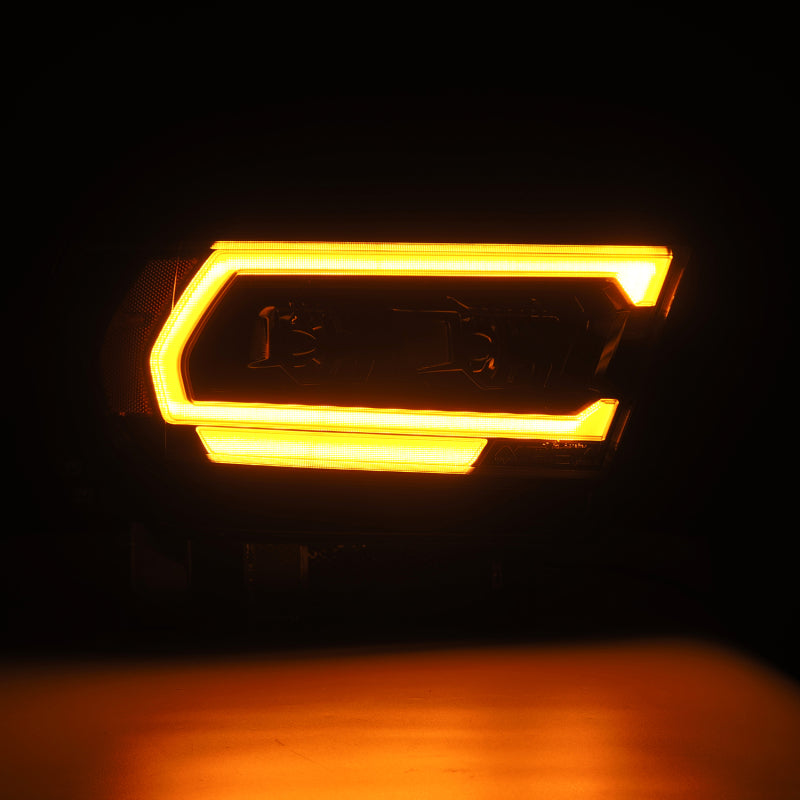 AlphaRex 19-22 Dodge Ram 1500 PRO-Series Projector Headlights Alpha Black w/Seq Signal/DRL AlphaRex Headlights AXOPROS