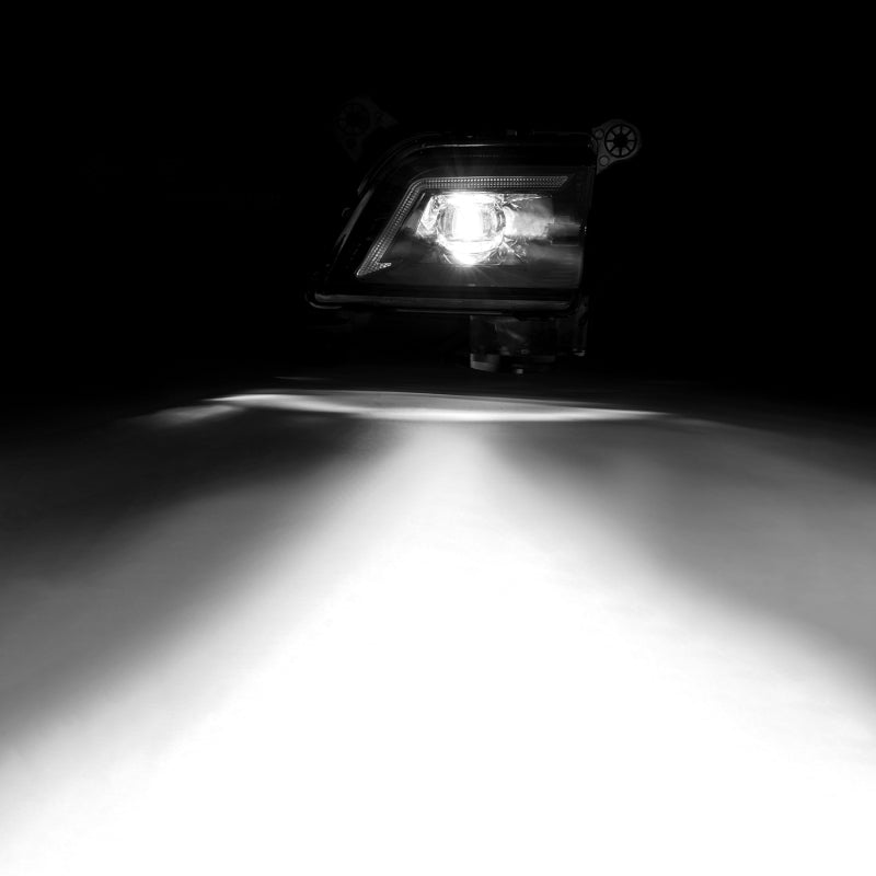 Alpharex 19-23 Chevrolet Silverado 2500/3500HD DoubleTap Dual Color LED Projector Fog Lights AlphaRex Fog Lights AXOPROS