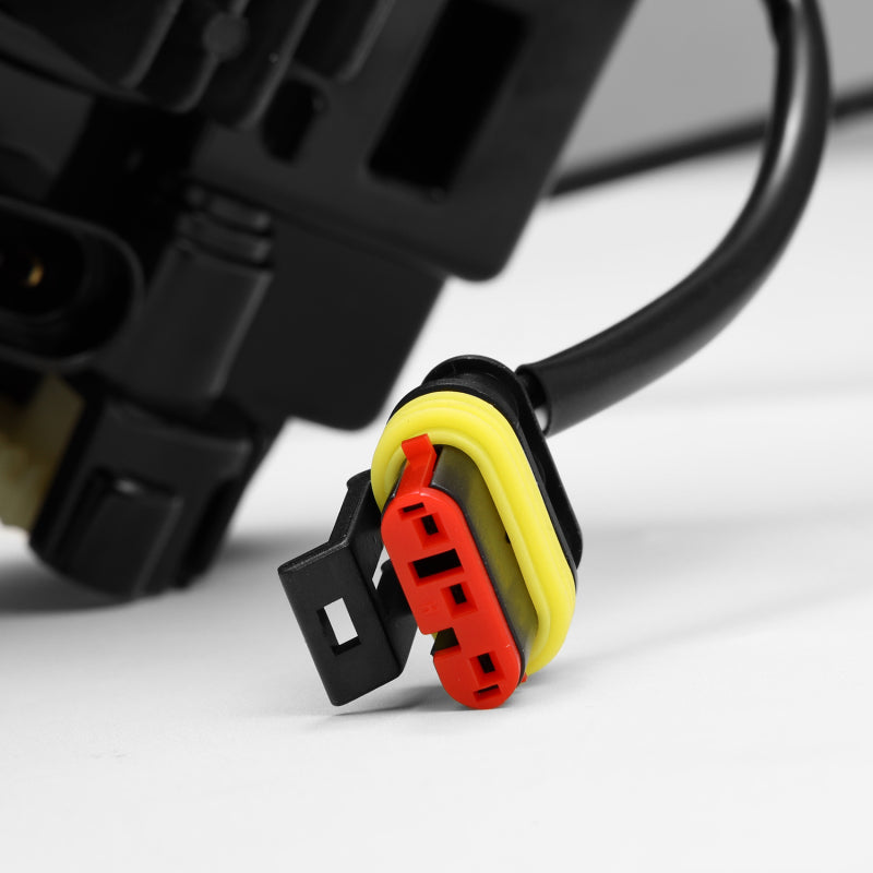 Alpharex 19-23 Chevrolet Silverado 2500/3500HD DoubleTap Dual Color LED Projector Fog Lights AlphaRex Fog Lights AXOPROS