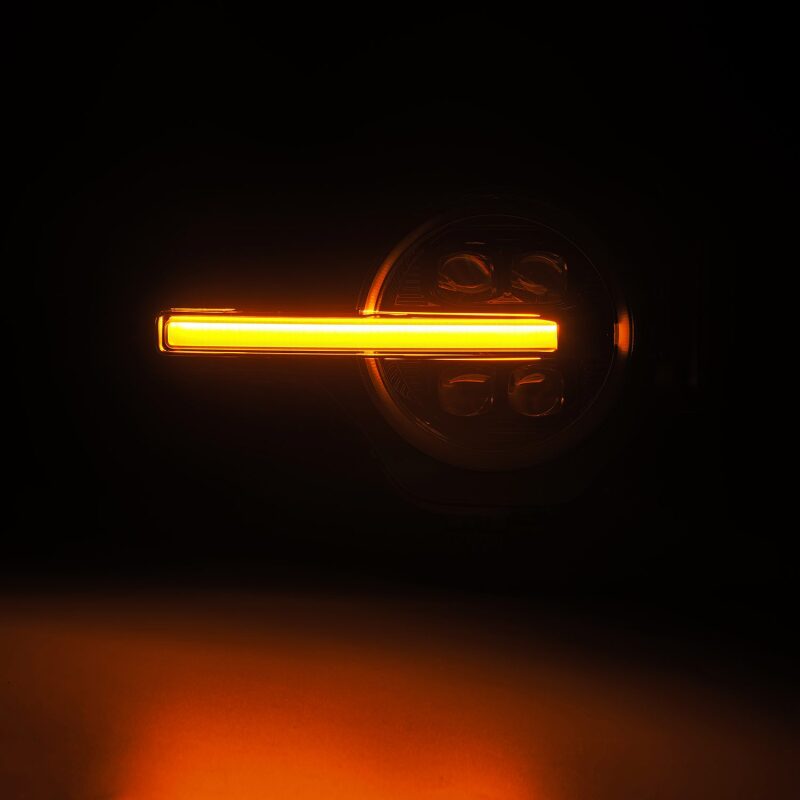 AlphaRex 21-23 Ford Bronco NOVA LED Proj Headlights Alpha-Black w/Activ Light/Seq Signal/DRL AlphaRex Headlights AXOPROS