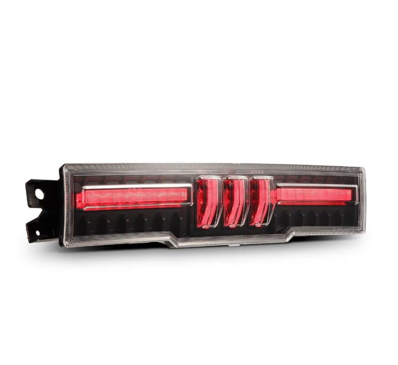 AlphaRex 21-24 Toyota GR86 / 21-24 Subaru BRZ NOVA-Series Prismatic LED Fourth Brake Light Blk Clear AlphaRex Brake Lights AXOPROS