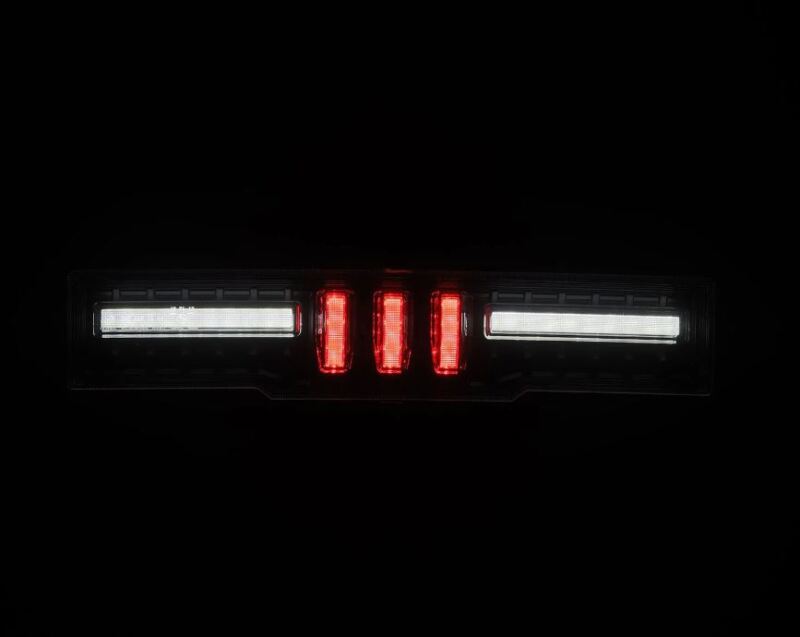 AlphaRex 21-24 Toyota GR86 / 21-24 Subaru BRZ NOVA-Series Prismatic LED Fourth Brake Light Blk Smoke AlphaRex Brake Lights AXOPROS