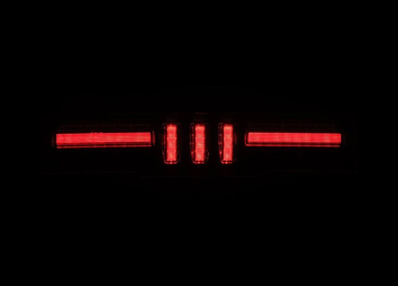 AlphaRex 21-24 Toyota GR86 / 21-24 Subaru BRZ NOVA-Series Prismatic LED Fourth Brake Light Blk Smoke AlphaRex Brake Lights AXOPROS