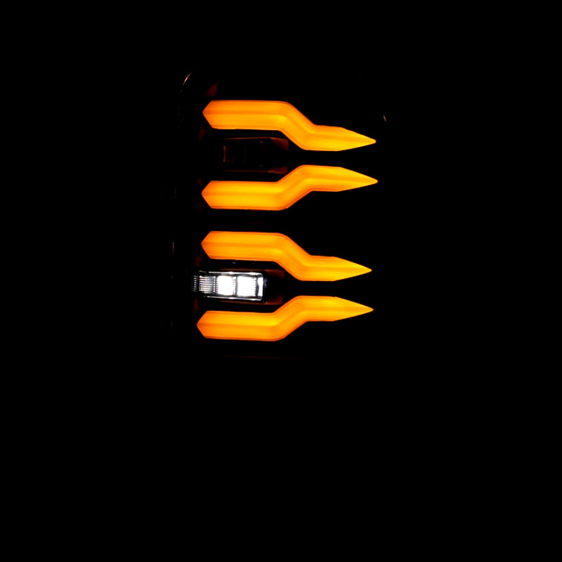 AlphaRex 94-01 Dodge Ram 1500/2500/3500 LUXX-Series LED Tail Lights - Alpha-Black AlphaRex Tail Lights AXOPROS