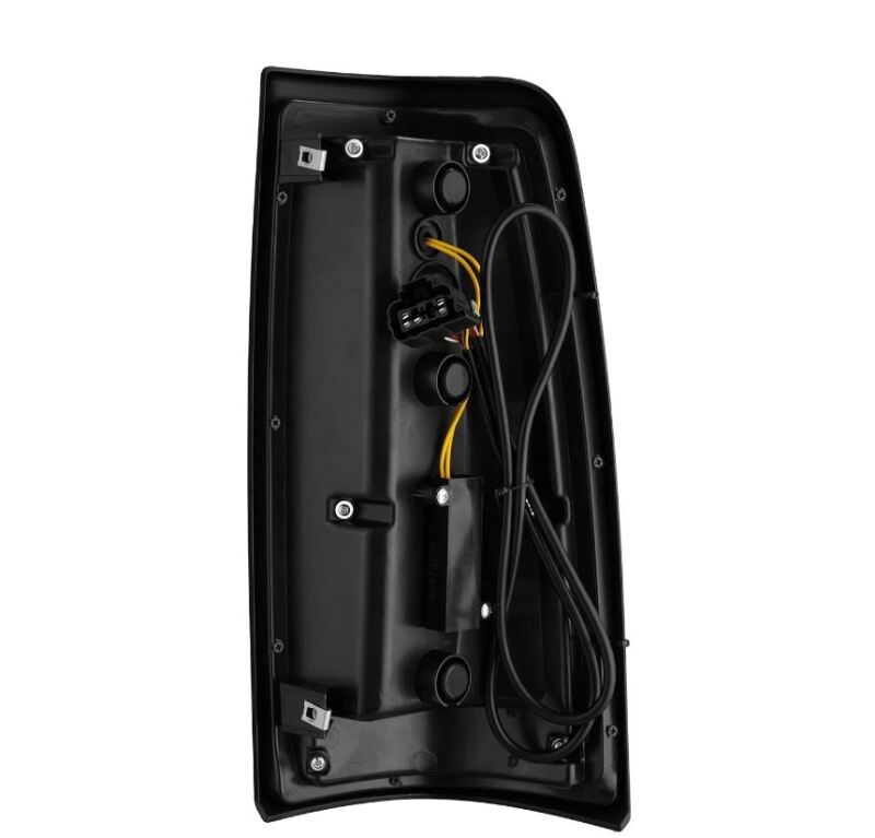 AlphaRex 99-06 Chevrolet Silverado Sierra LUXX-Series LED Tail Lights Alpha-Black AlphaRex Tail Lights AXOPROS