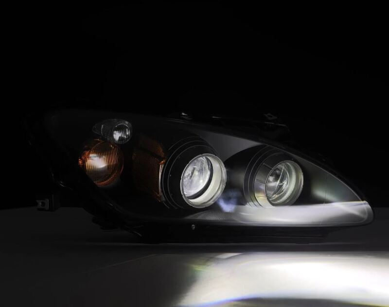 AlphaRex 99-09 Honda S2000 LUXX-Series Projector LED Headlights - Black AlphaRex Headlights AXOPROS