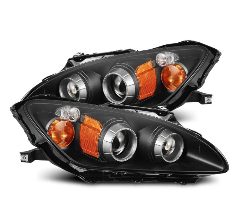 AlphaRex 99-09 Honda S2000 LUXX-Series Projector LED Headlights - Black AlphaRex Headlights AXOPROS