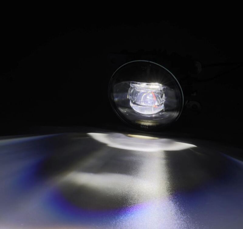 AlphaRex Universal Acura/Ford/Honda/Subaru/Nissan DoubleTap Dual Color LED Proj Fog Lights - Wt/Ambr AlphaRex Fog Lights AXOPROS