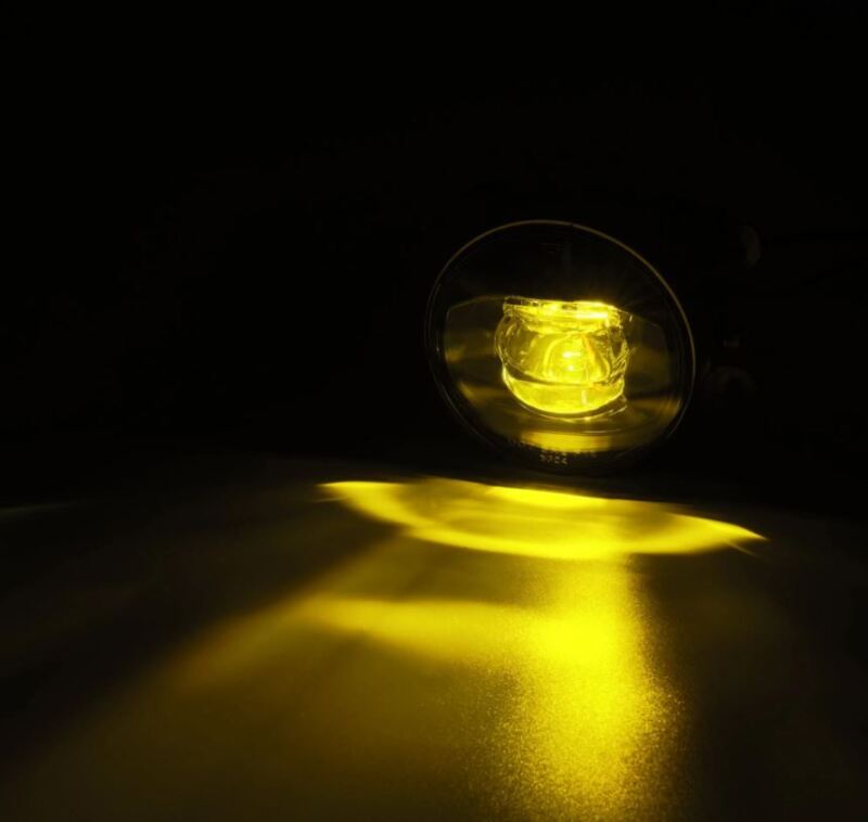 AlphaRex Universal Acura/Ford/Honda/Subaru/Nissan DoubleTap Dual Color LED Proj Fog Lights - Wt/Ambr AlphaRex Fog Lights AXOPROS