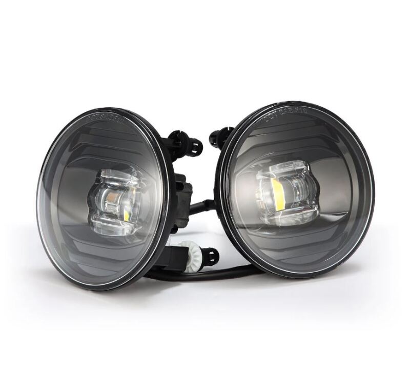 AlphaRex Universal Chevrolet/GMC/Pontiac DoubleTap Dual Color LED Projector Fog Lights - White/Amber AlphaRex Fog Lights AXOPROS
