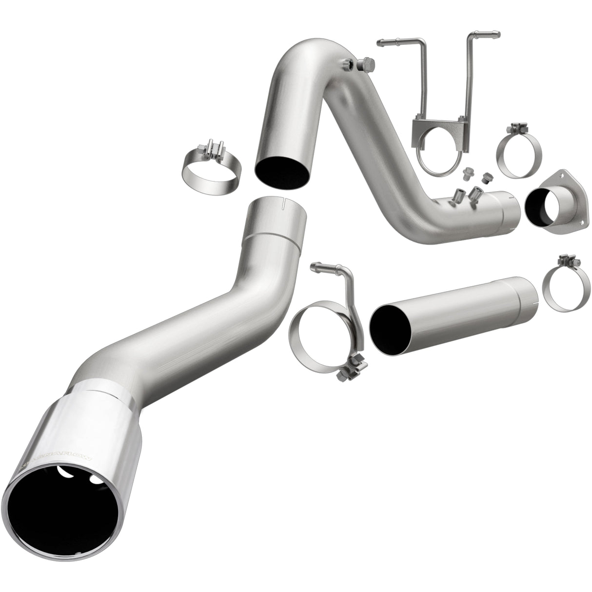 Aluminized PRO DPF Series Diesel 4in. Filter-Back MagnaFlow Exhaust Products Exhaust System Kit AXOPROS