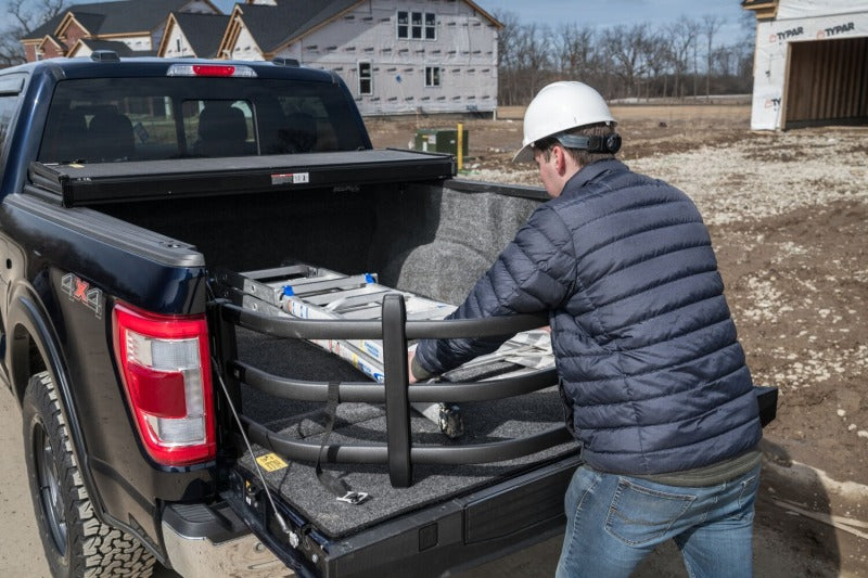 AMP Research 04-22 Ford F-150 Bedxtender HD Sport - Black (Optional No-Drill Brkt 74602-01A) AMP Research Bed Bars AXOPROS