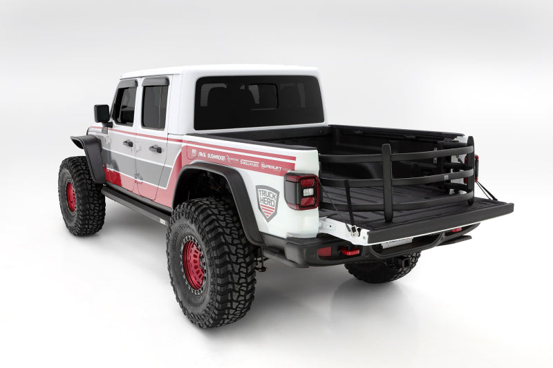 AMP Research 20-22 Jeep Gladiator (Does Not Work w/Tonneau Cvrs) Bedxtender HD Sport - Black AMP Research Bed Bars AXOPROS