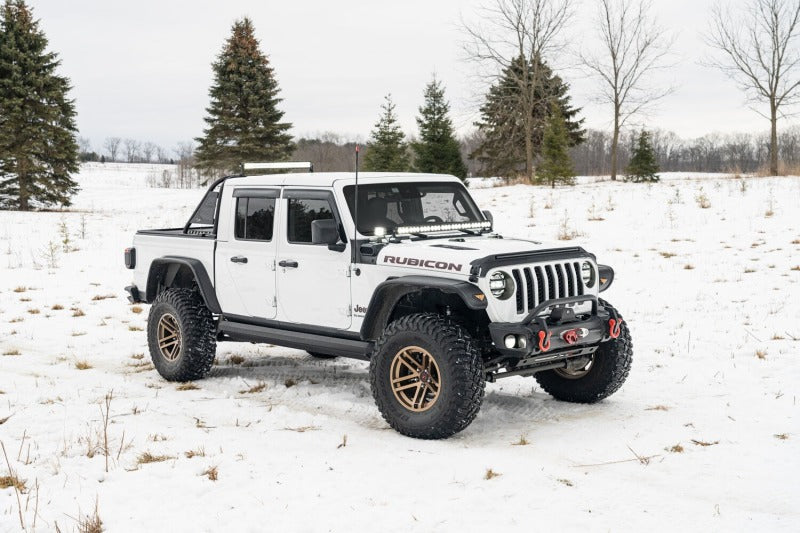 AMP Research 20-24 Jeep JT Gladiator (Launch/Overlnd/Rubicon/Sport/Sport S) PowerStep XL - Black AMP Research Running Boards  AXOPROS