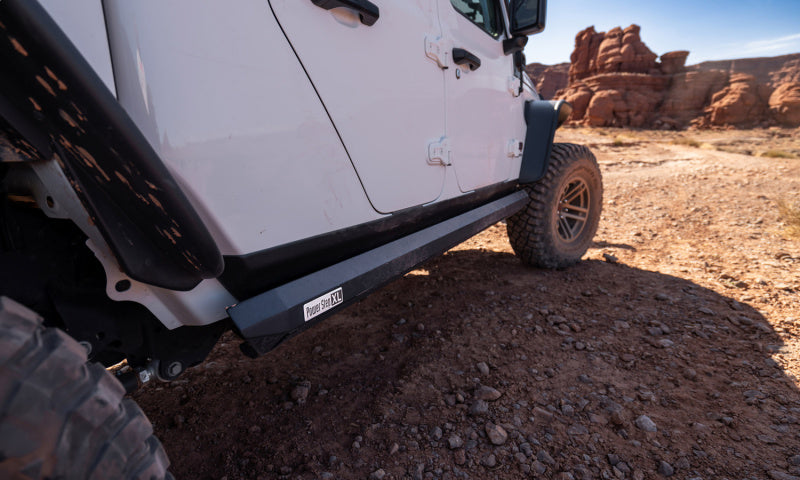 AMP Research 20-24 Jeep JT Gladiator (Launch/Overlnd/Rubicon/Sport/Sport S) PowerStep XL - Black AMP Research Running Boards  AXOPROS