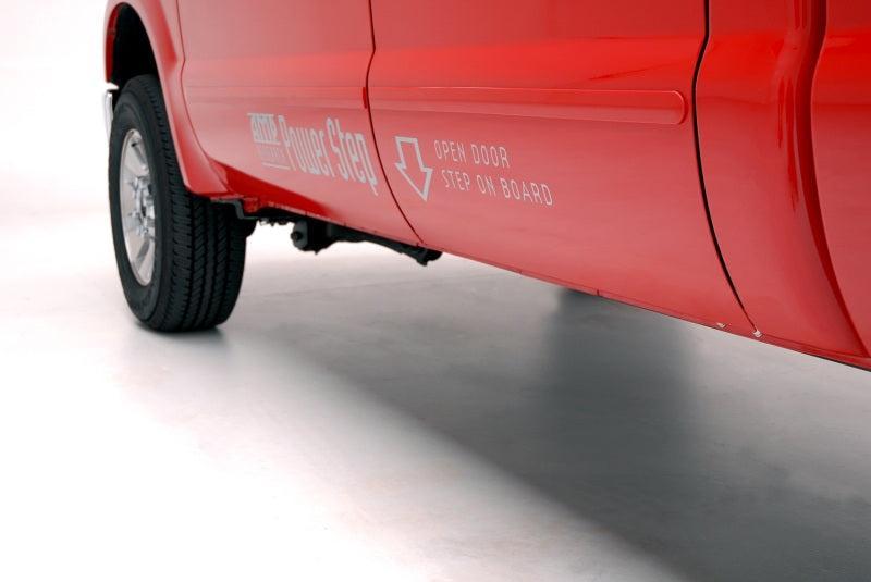 AMP Research 2004-2007 Ford F250/F350/450 All Cabs PowerStep - Black AMP Research Running Boards  AXOPROS