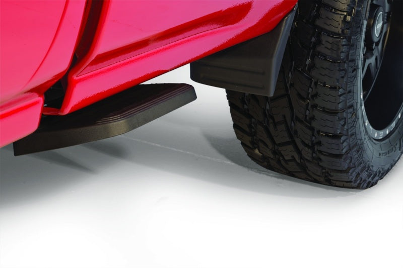 AMP Research 2014-2017 Chevrolet Silverado 1500 All Beds BedStep2 - Black AMP Research Bed Steps AXOPROS