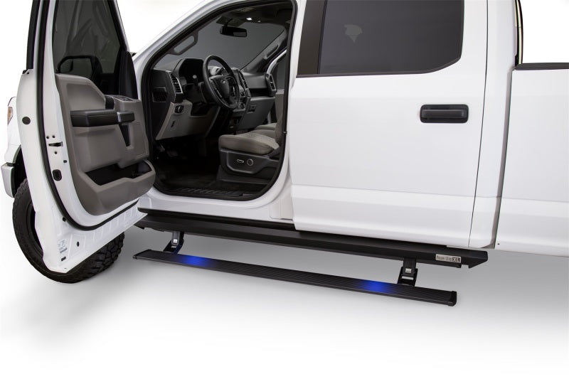 AMP Research 2015-2018 Ford F-150 SuperCrew PowerStep XL - Black AMP Research Running Boards  AXOPROS