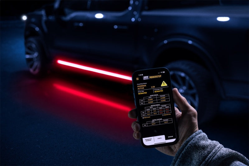 AMP Research 21-24 Ford F-150 SuperCrew PowerStep Vision AMP Research Running Boards  AXOPROS