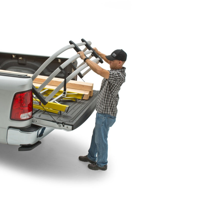 AMP Research 99-23 Ford F250/350 Superduty (Excl. SuperCrew) Bedxtender - Silver AMP Research Bed Bars AXOPROS