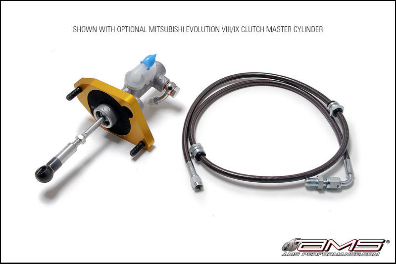 AMS Performance 08-15 Mitsubishi EVO X Clutch Master Cylinder Conversion w/Master Cylinder AMS Clutch Master Cylinder  AXOPROS