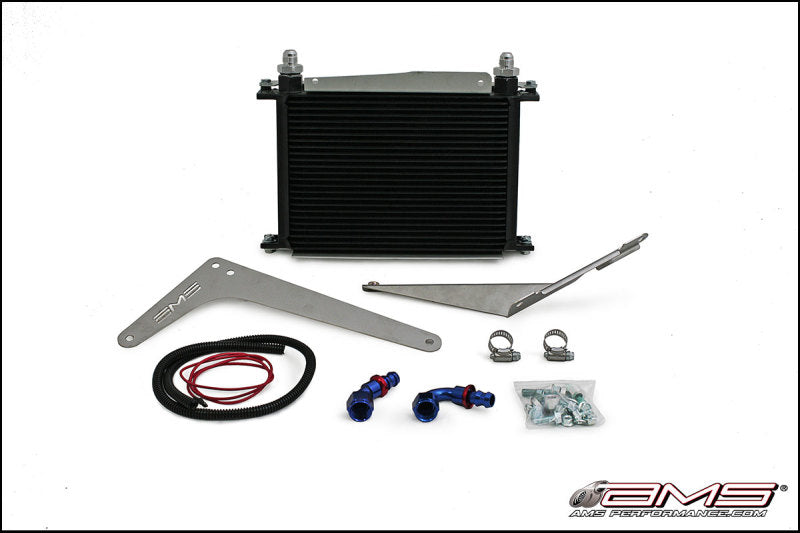 AMS Performance 08-15 Mitsubishi EVO X MR/Ralliart SST Transmission Oil Cooler Kit AMS Transmission Coolers  AXOPROS