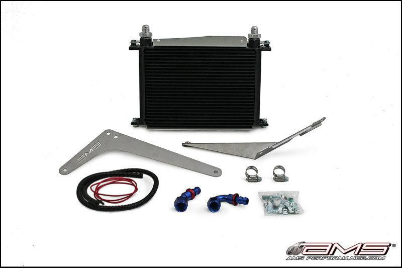 AMS Performance 08-15 Mitsubishi EVO X MR/Ralliart SST Transmission Oil Cooler Kit AMS Transmission Coolers AXOPROS