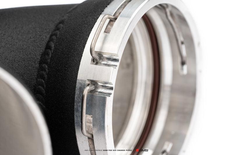 AMS Performance 15-18 BMW M3 / 15-20 BMW M4 w/ S55 3.0L Turbo Engine Charge Pipes AMS Air Intake Components AXOPROS