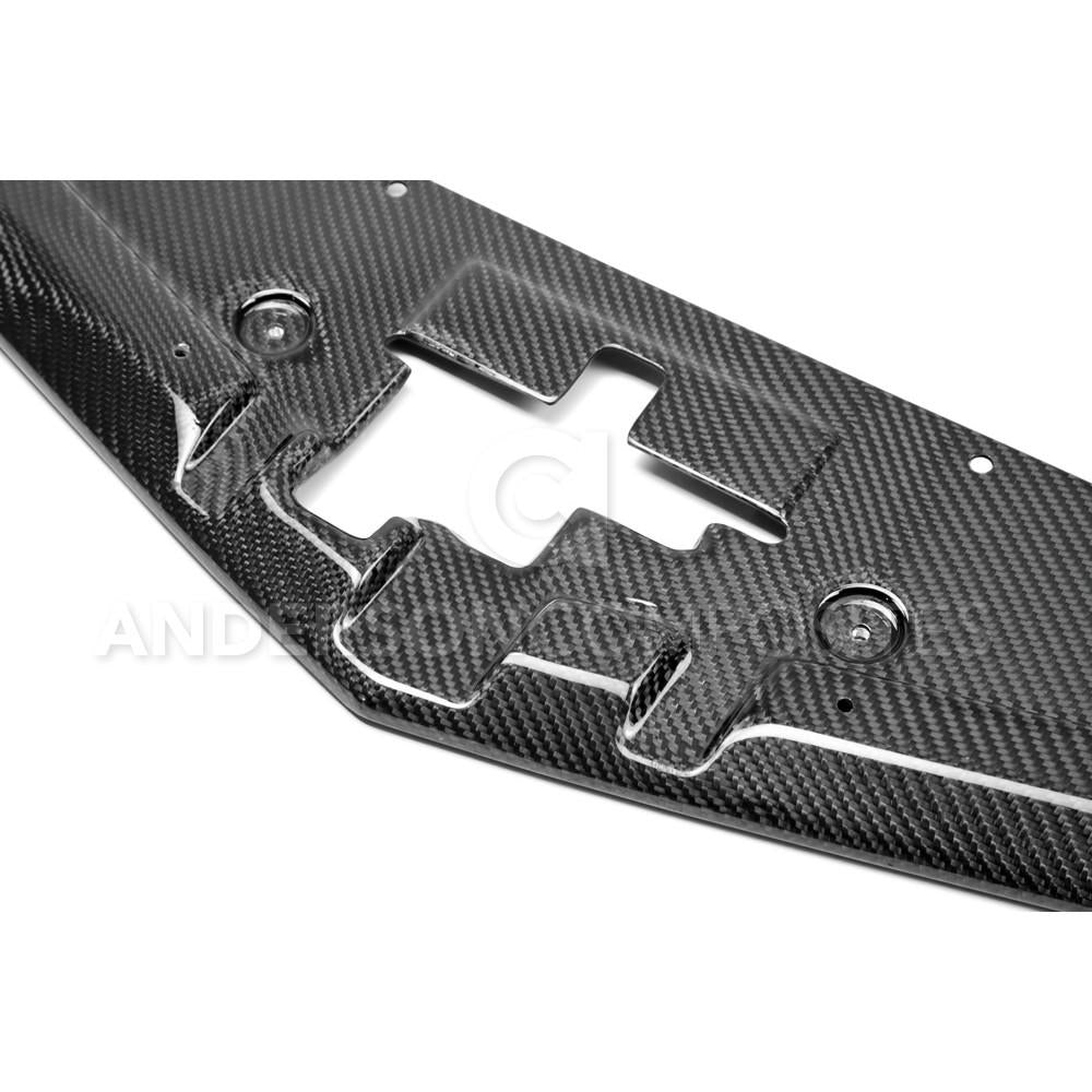 Anderson Composites AC-CP1011CHCAM Carbon Fiber Radiator Cover For 2012-2015 Chevrolet Camaro ZL1 Z28 SS Anderson Composites Radiator Shield  AXOPROS