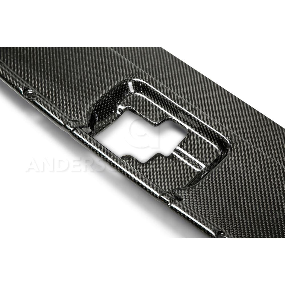 Anderson Composites AC-CP15FDMU Carbon Fiber Radiator Cover For 2015-2017 Ford Mustang Anderson Composites Radiator Shield  AXOPROS