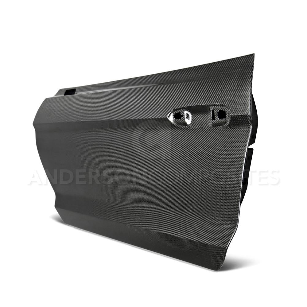 Anderson Composites AC-DD15FDMU Carbon Fiber Doors For 2015-2020 Ford Mustang Anderson Composites Door  AXOPROS
