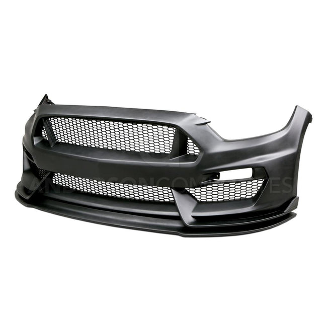 Anderson Composites AC-FB15FDMU-GR-GF Type-GR (GT350 Style) Fiberglass Front Bumper For 2015-2017 Ford Mustang Anderson Composites Bumper  AXOPROS