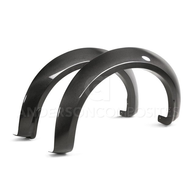 Anderson Composites AC-FLR17FDRA-R-W Carbon Fiber Wide Rear Fender Flares For 2017-2020 Ford Raptor Anderson Composites Fender Flare  AXOPROS