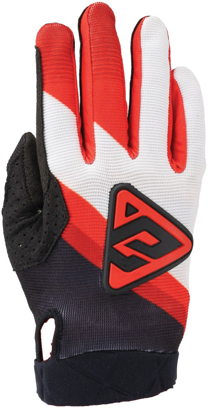 Answer 25 Peak Flo Gloves Black/Red/White - Medium Answer Gloves AXOPROS