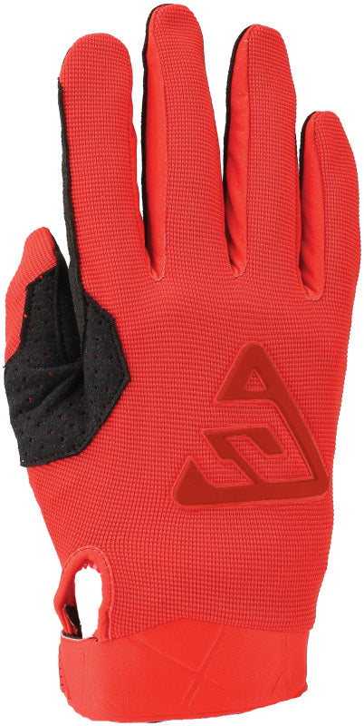 Answer 25 Peak Gloves Black/Red - Large Answer Gloves AXOPROS