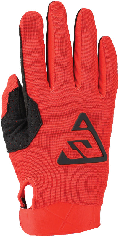 Answer 25 Peak Gloves Black/Red - Large Answer Gloves AXOPROS