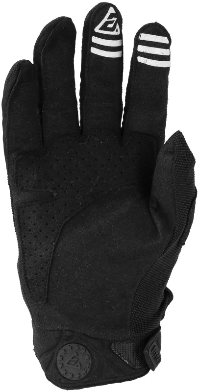 Answer 25 Peak Gloves Black/White - Medium Answer Gloves AXOPROS