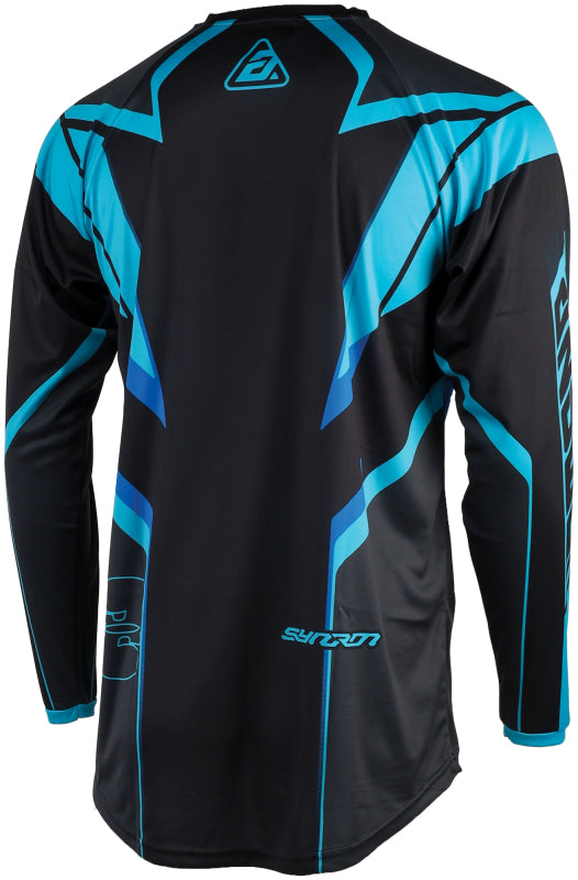 Answer 25 Syncron Envenom Jersey Blue/Black Youth - Small Answer Jerseys AXOPROS
