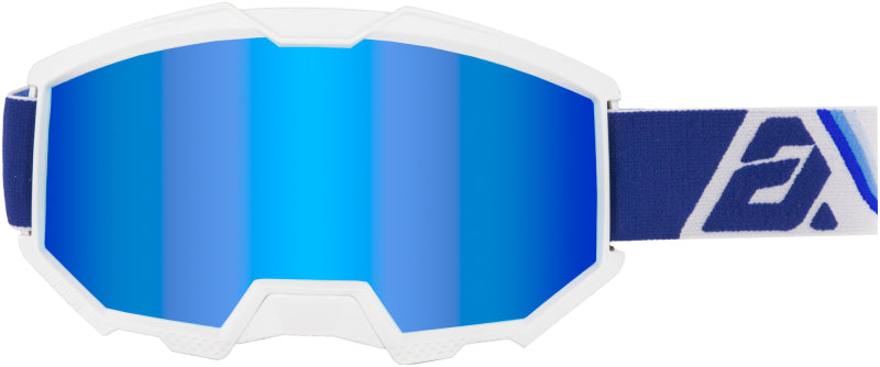 Answer Apex 3 Goggles Blue/White - Adult Answer Eyewear AXOPROS